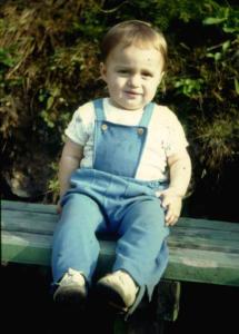 Mit zwei Jahren auf dem Landsitz meines Onkels in Gars am Kamp